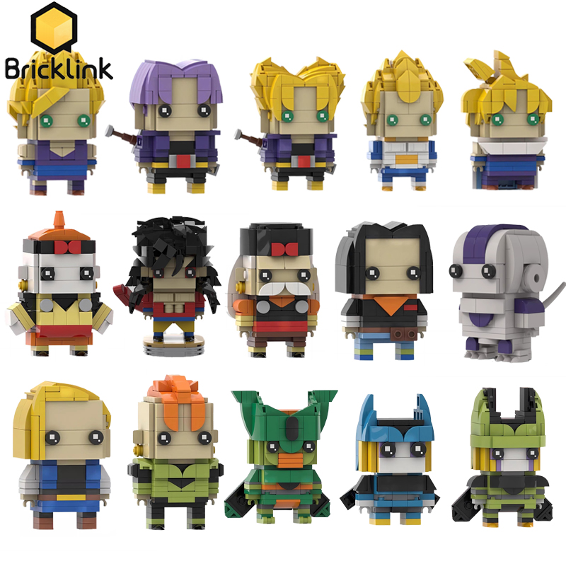Model Kit Vegito - Bricklink Ideen MOC Anime Figuren Sieben