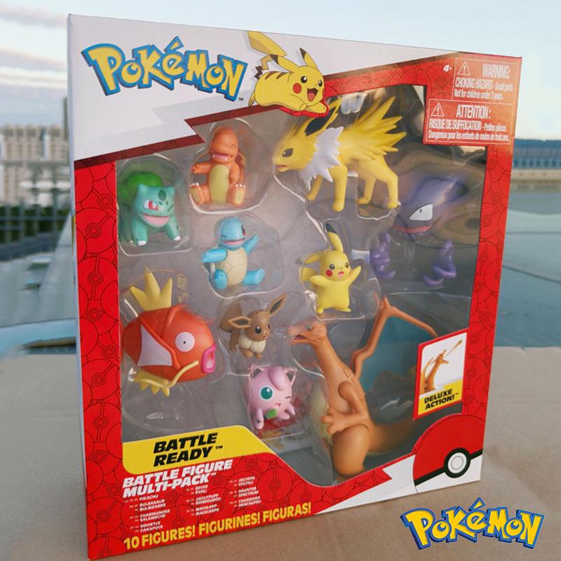 Model Kit Quick Pokemon - Pokemon Ultimative Schlacht Figuren Pikachu Bulbasaur