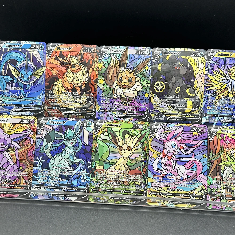 Model Kit Umbreon - 10 Stück/Set DIY PTCG Eevee Umbreon