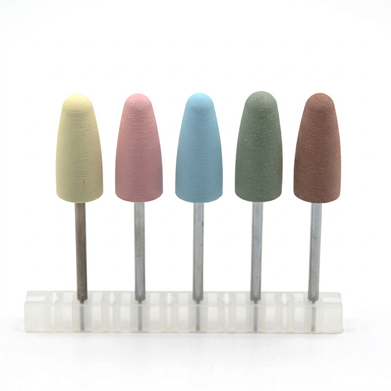 Sanding Stick Set - 5-teiliges Set Silikon-Nagelbohrer Fräser für Maniküre