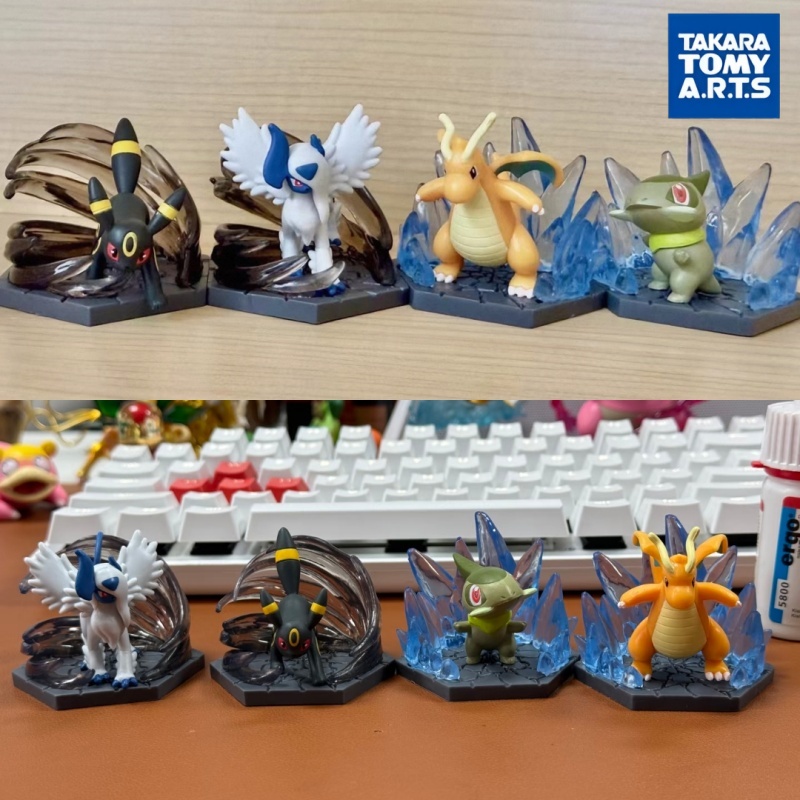 Model Kit Display - Takara Tomy Pokemon Gashapon Figur Dark