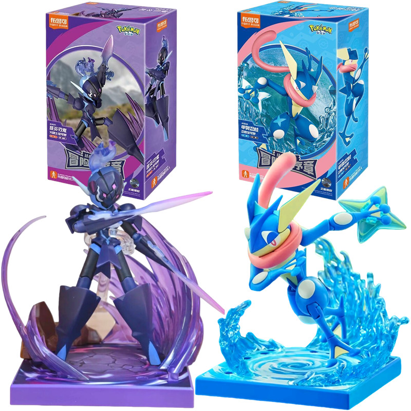 Model Kit Quick Pokemon - BLOKEES Pokémon Ceruledge Greninja Actionfigur Sammlerstück