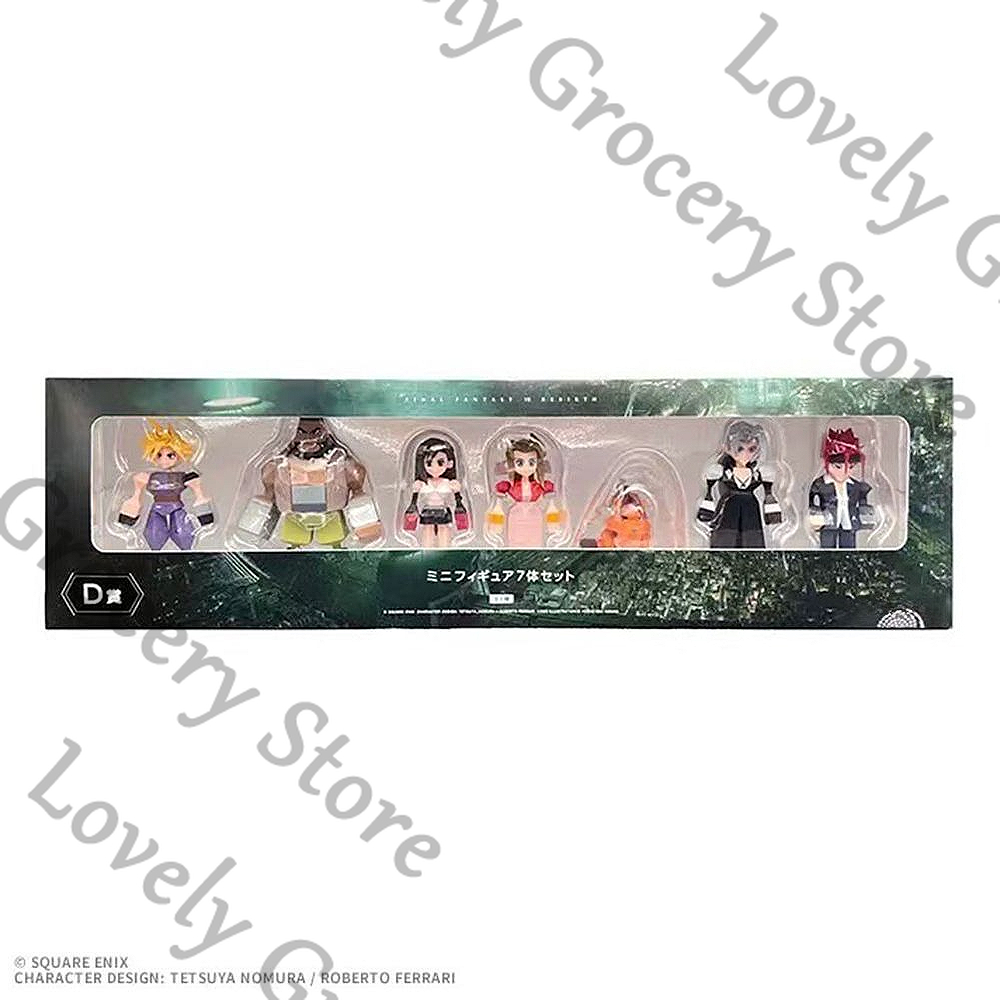 Model Kit Genesis - Anime Zack·Fair Tifa Lockhart Genesis·Rodos Sephiroth