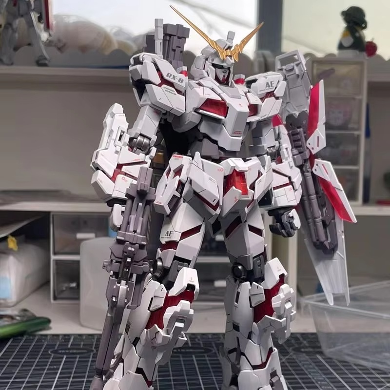 Model Kit Barbatos - Auf Lager Hg 1/144 Rx-0 Unicorn
