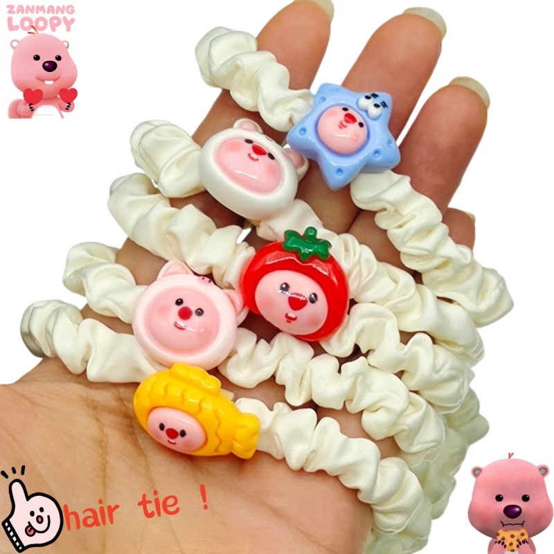 Model Kit For Girls - Niedliches Cartoon-Loopy-Mode-Haarband Kleiner Biber Haargummi für
