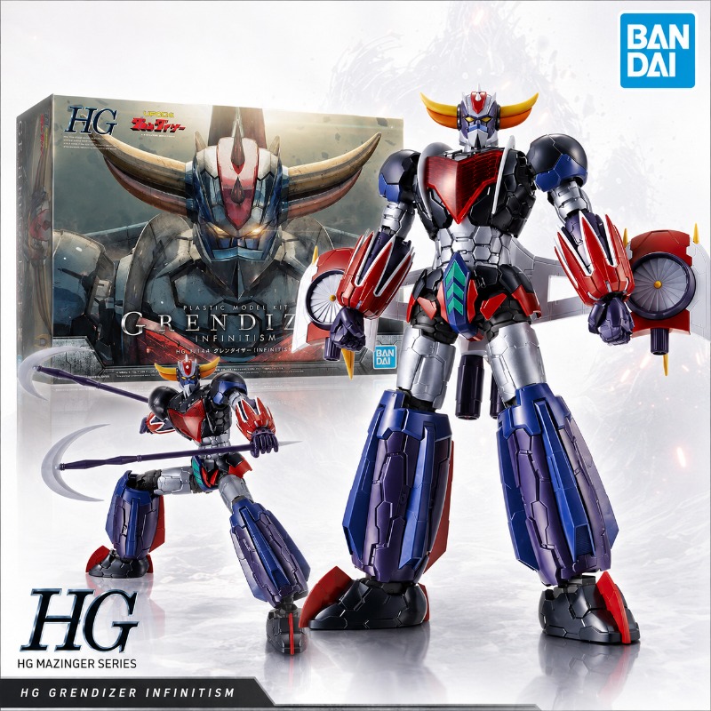 Model Kit Jms - Bandai Original HG 1/144 Grendizer Infinitism