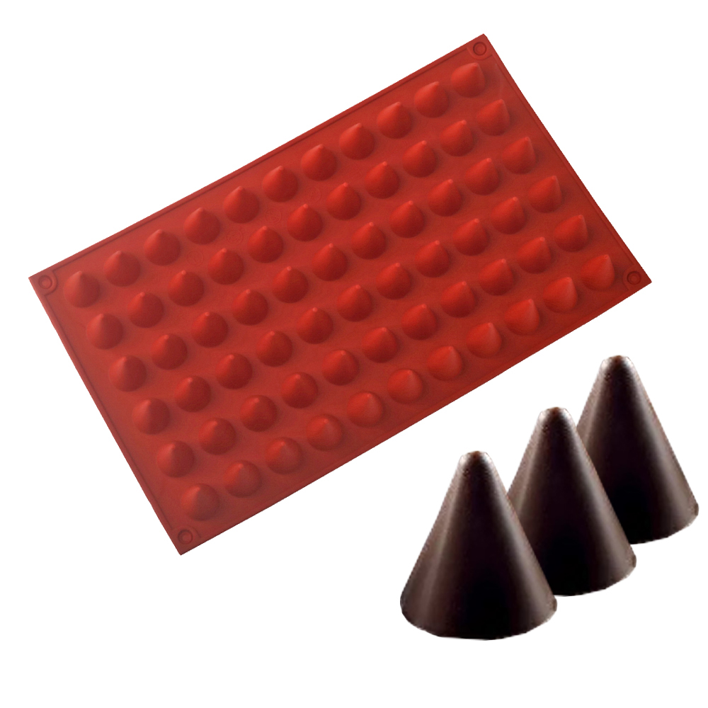 66-Zellen Kegel Schokolade Bac – Model Kitchen Set Bewertung und Preis