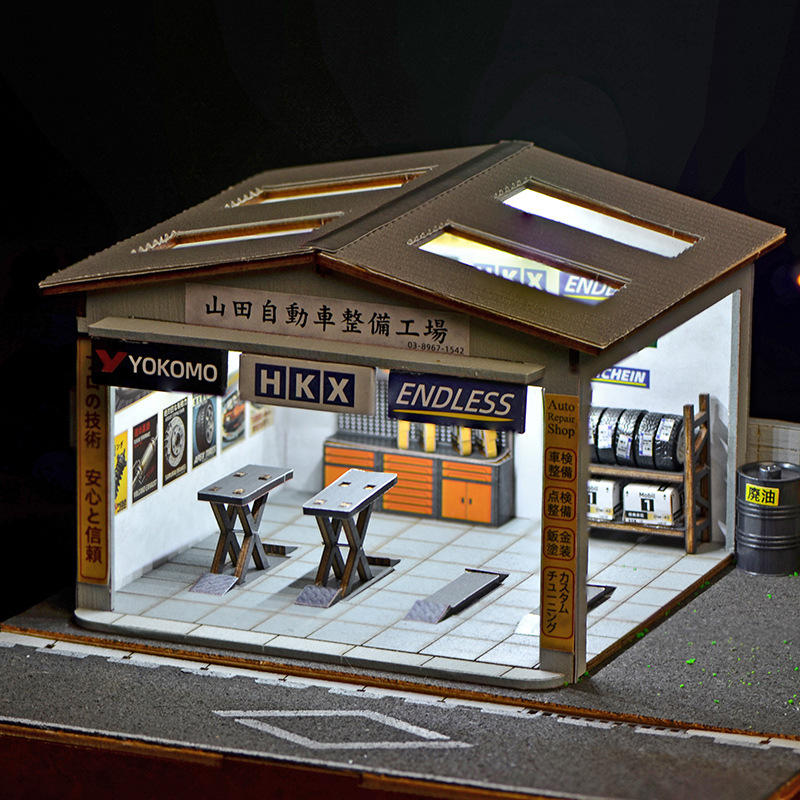 1:64 Maßstab DIY Autoreparatur – Model Kit Display Bewertung und Preis