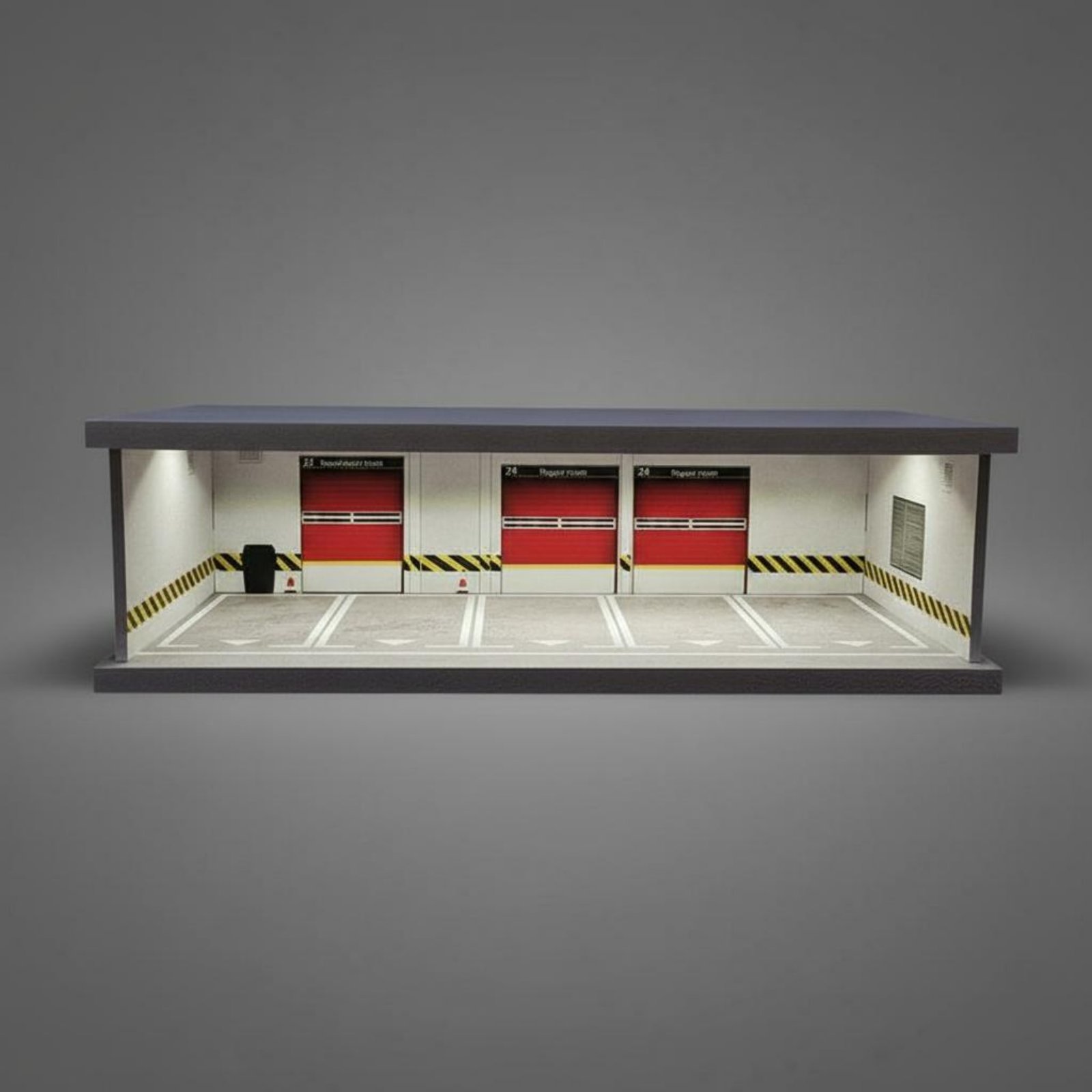 Parkplatz-Szenenmodell-Box, US – Model Kit Display Bewertung und Preis