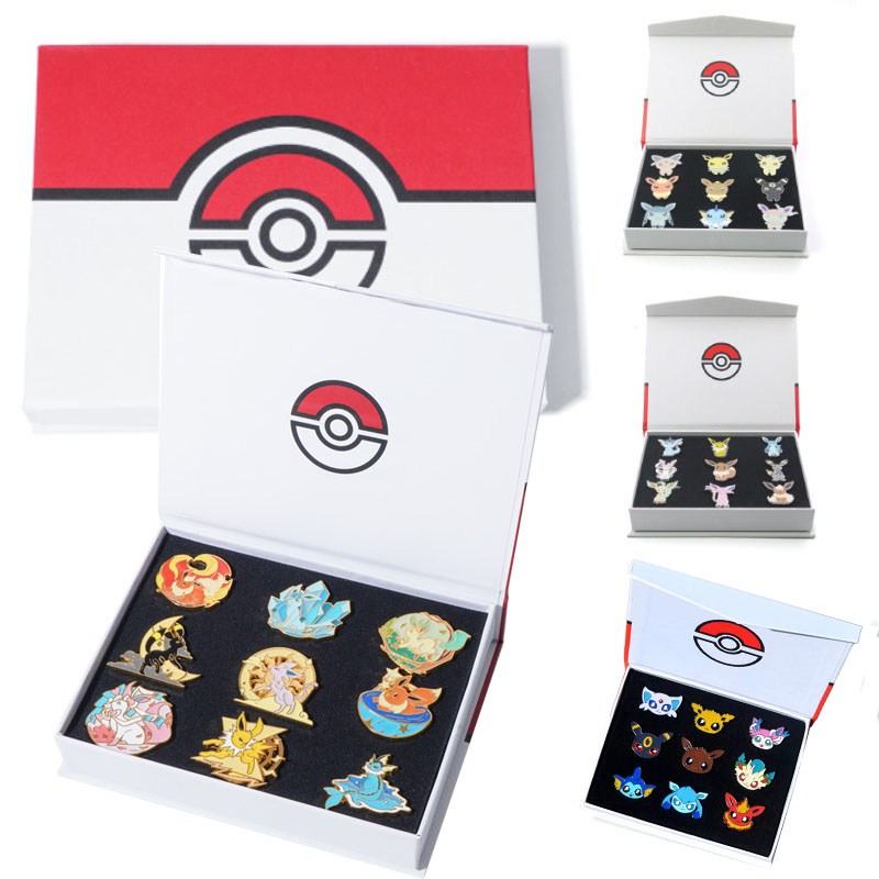 9 Stil Pokemon Abzeichen Evees – Model Kit Umbreon Bewertung und Preis