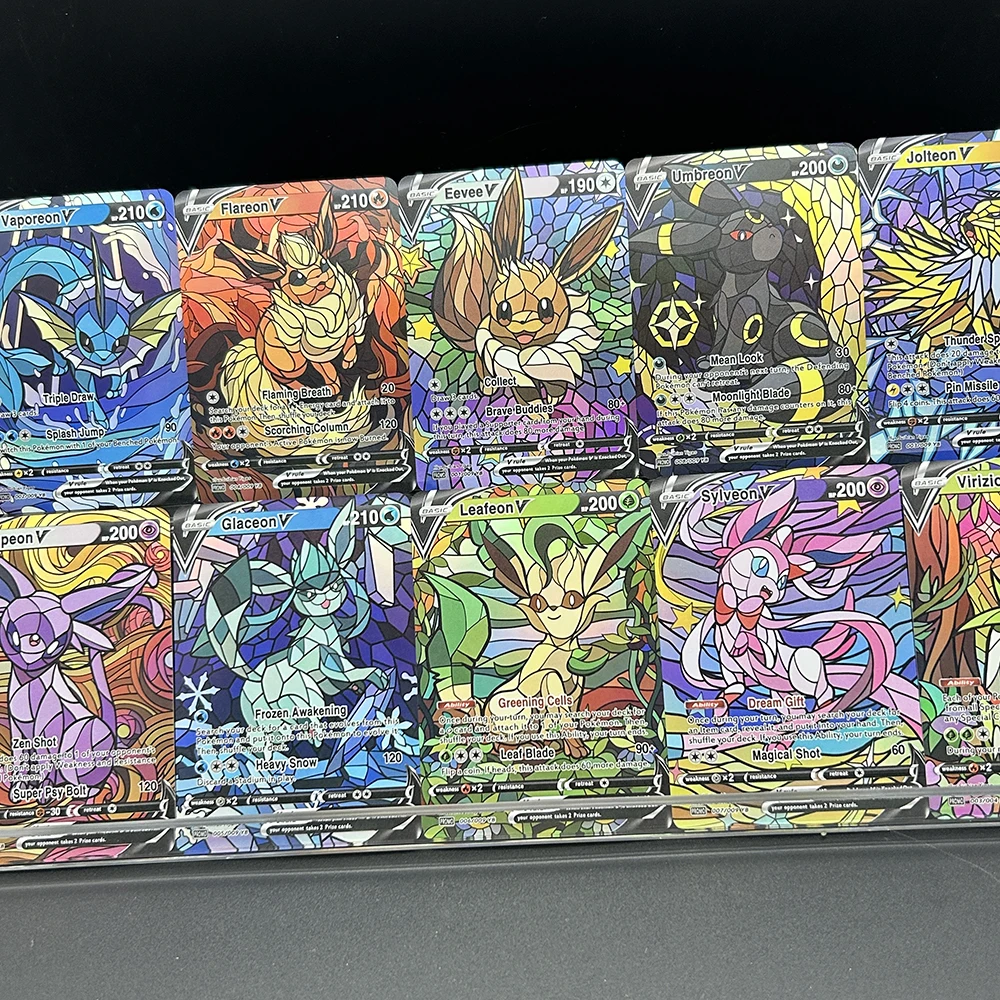 10 Stück/Set DIY PTCG Eevee Um – Model Kit Umbreon Bewertung und Preis