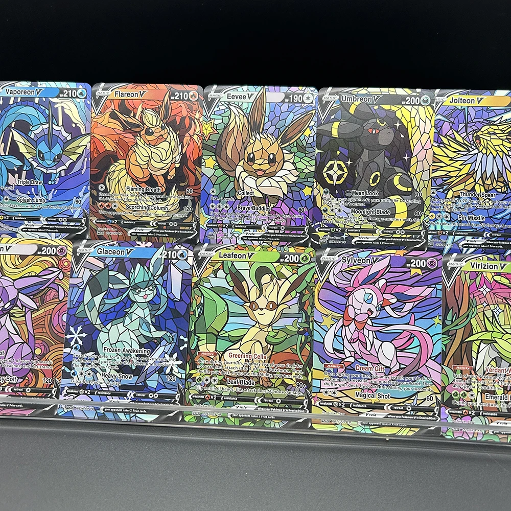 10 Stück/Set DIY PTCG Eevee Um – Model Kit Umbreon Bewertung und Preis