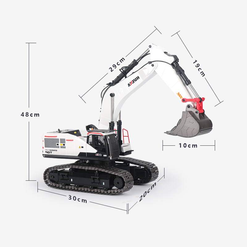 RC Bagger 1/14 HUINA Metall Lk – Model Kit Excavator Bewertung und Preis