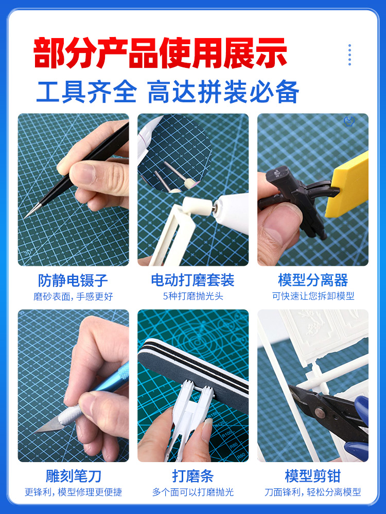 Gundan-Modellwerkzeug für Mode – Model Kit Tweezers Bewertung und Preis