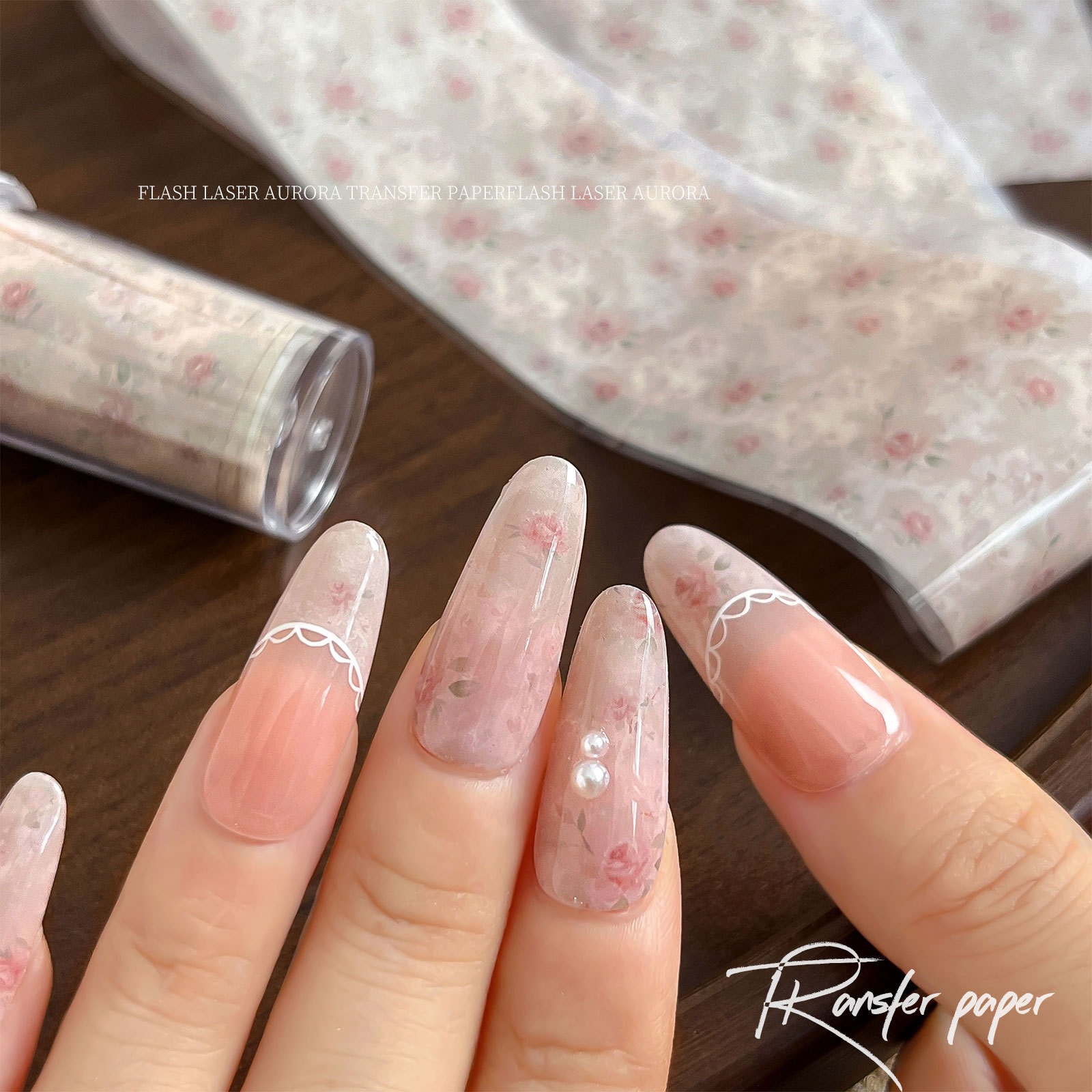 100 cm florales Nageltransferp – Waterslide Decal Paper Bewertung und Preis