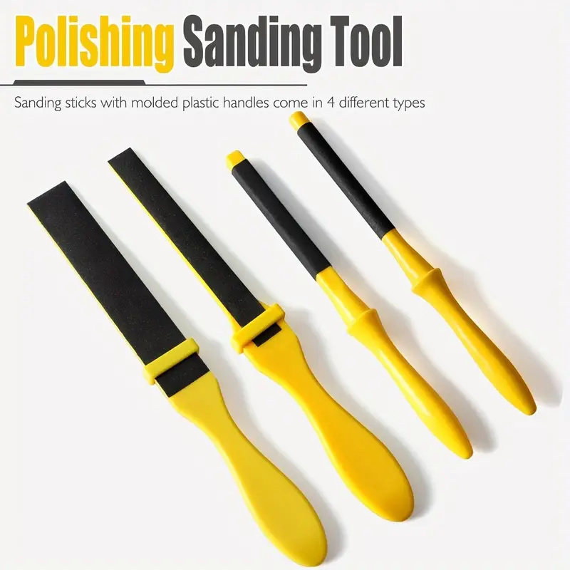 4-teiliges Schleifstäbchen-Set – Sanding Stick Set Bewertung und Preis