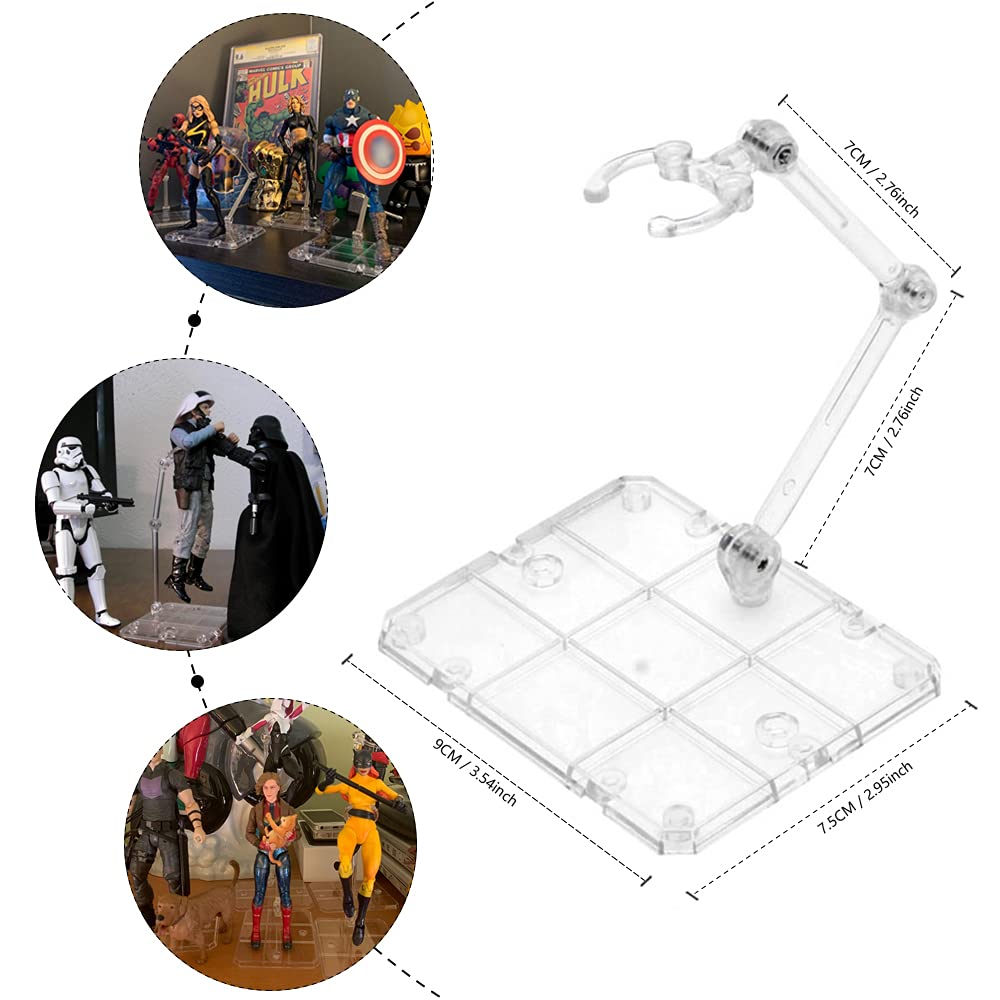 Klarer Actionfigurenständer, M – Model Kit Jms Bewertung und Preis