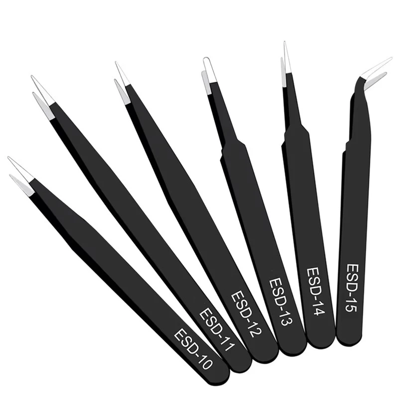 6-teiliges antistatisches Pinz – Model Kit Tweezers Bewertung und Preis