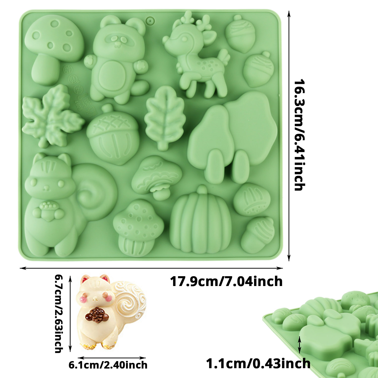 1 Silikon-Kuchenform in Tierfo – Model Kitchen Set Bewertung und Preis