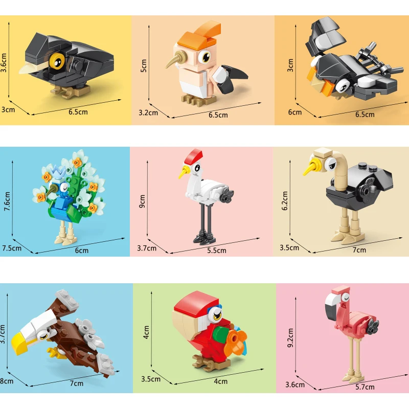 Tier-Bausteine Vogelparadies K – Model Kit For Girls Bewertung und Preis