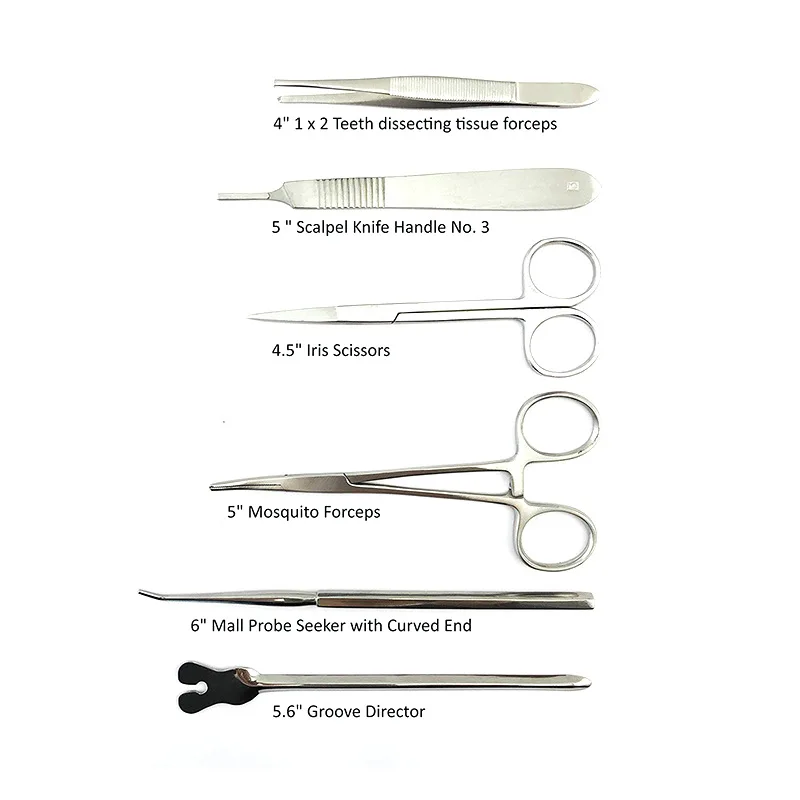 Medizinisches Silikon-Naht-Set – Model Kit Tweezers Bewertung und Preis